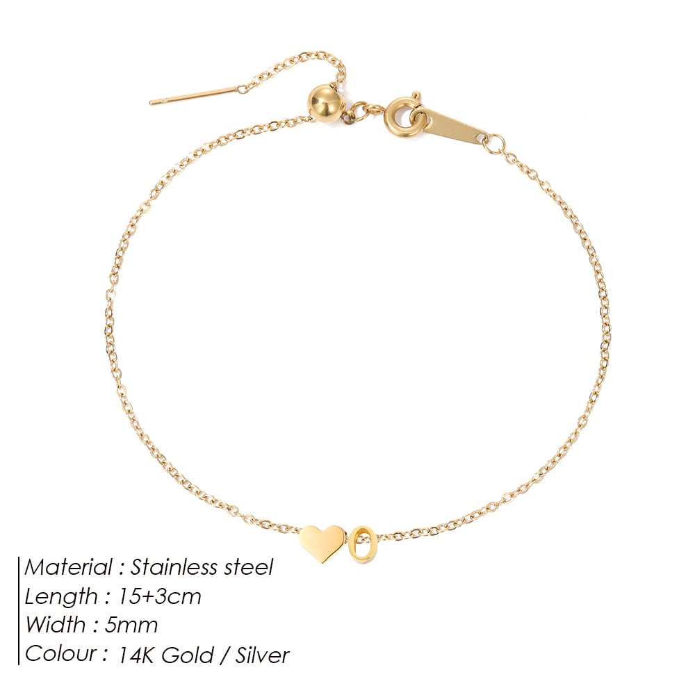 26 letter DIY women's bracelet