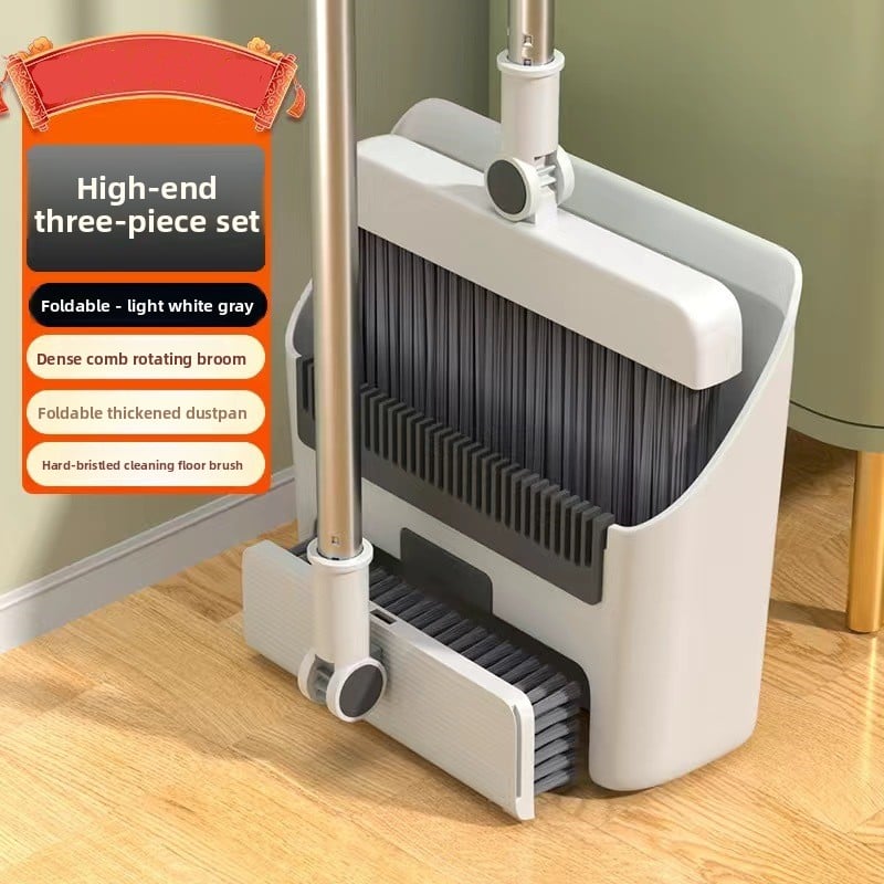 Broom and dustpan set