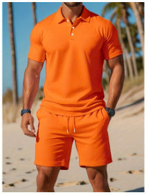 Short-sleeved two-piece set