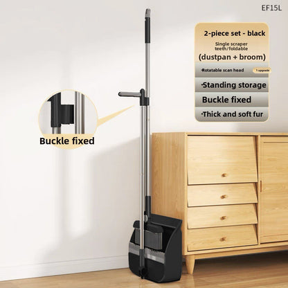 Broom and dustpan set