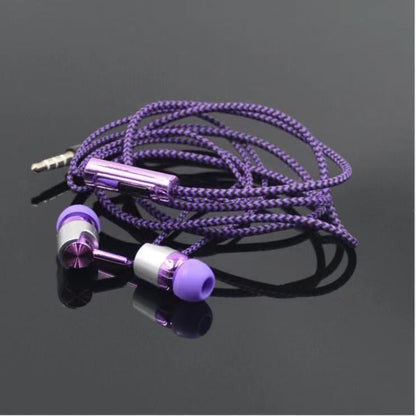 Durable braided wiring karaoke with microphone earphones in-ear for oppovivo Xiaomi Huawei mobile phone subwoofer