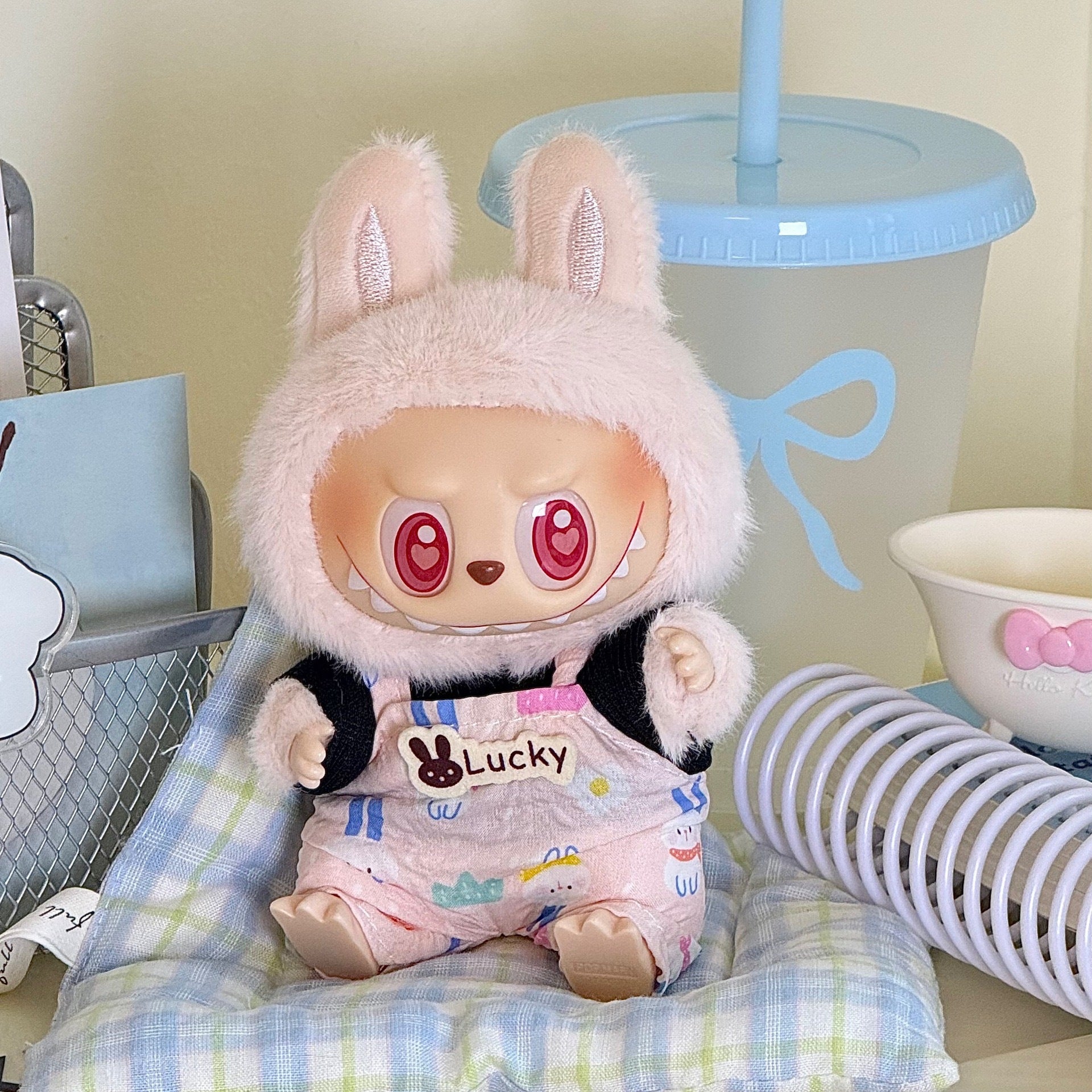 Labubu Doll Clothes Set for 17cm Plush Toys