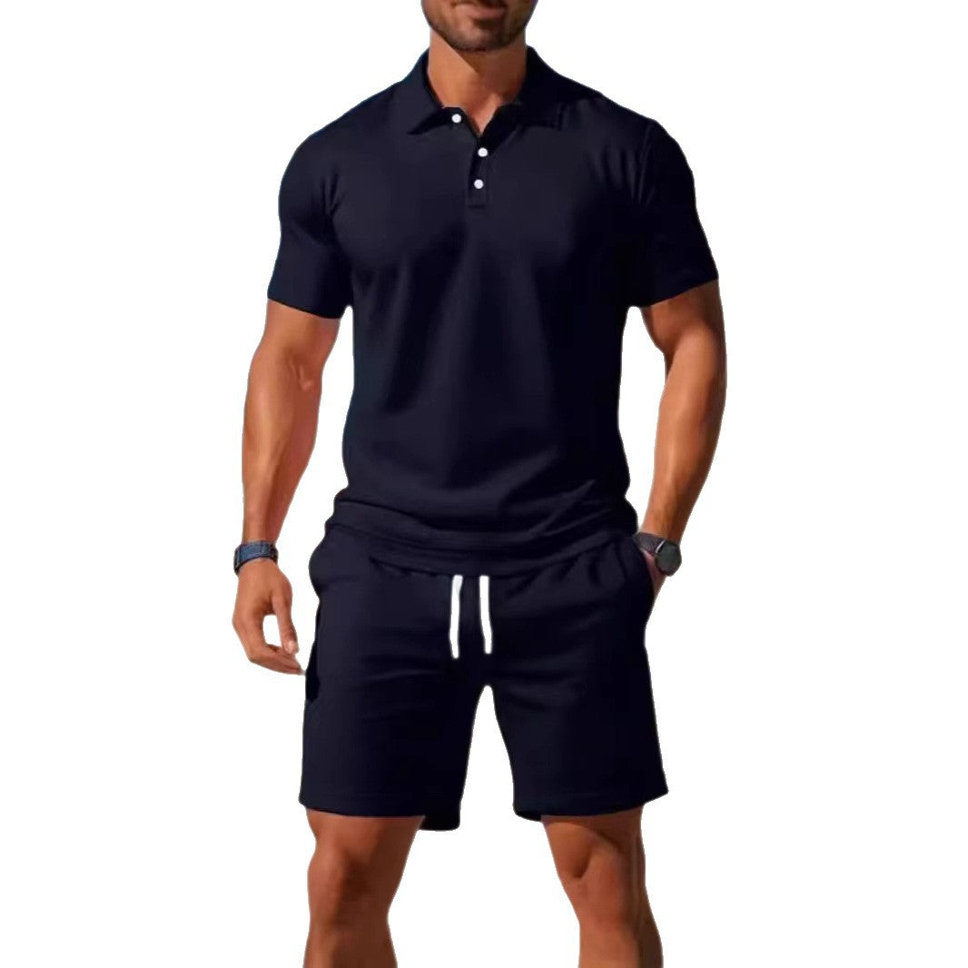 Short-sleeved two-piece set
