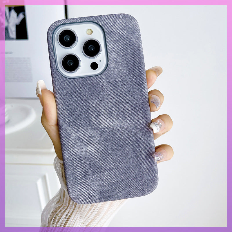 iphone canvas denim phone case