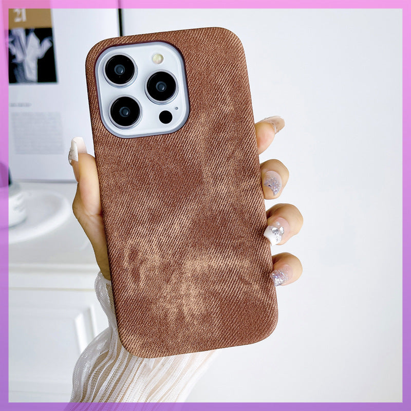 iphone canvas denim phone case