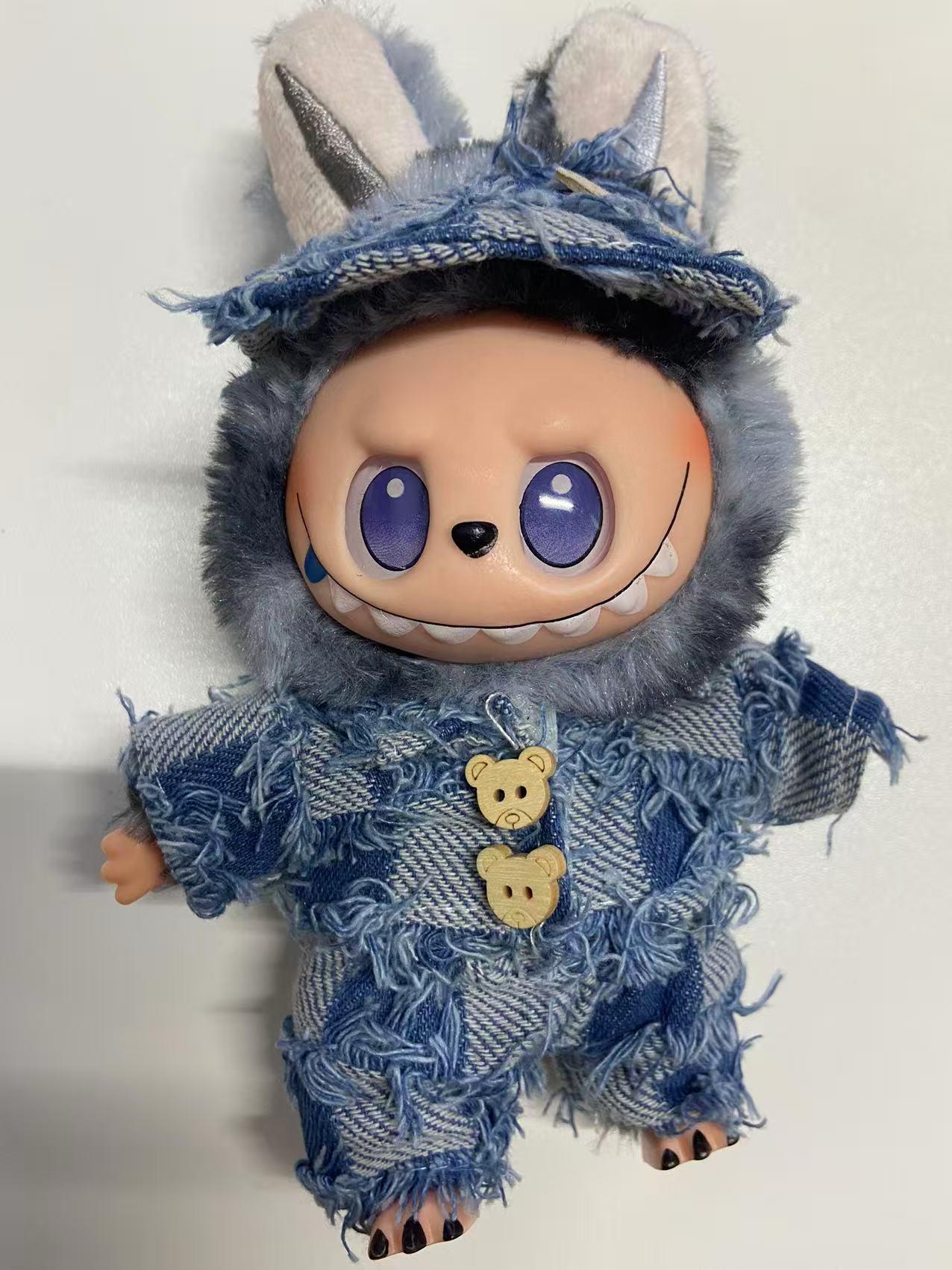 Labubu Doll Clothes Set for 17cm Plush Toys