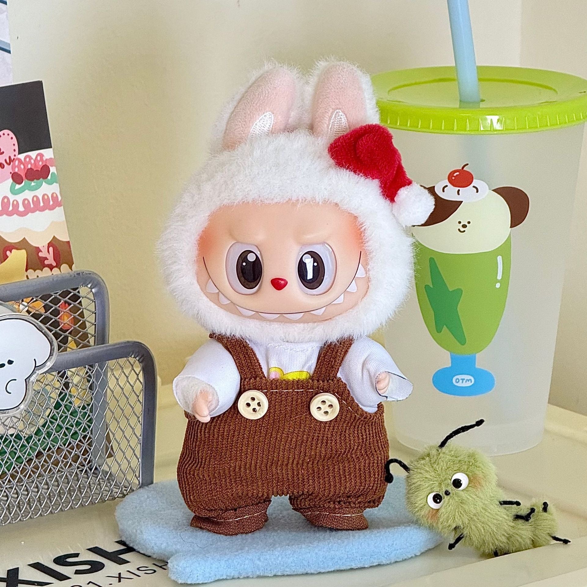 Labubu Doll Clothes Set for 17cm Plush Toys