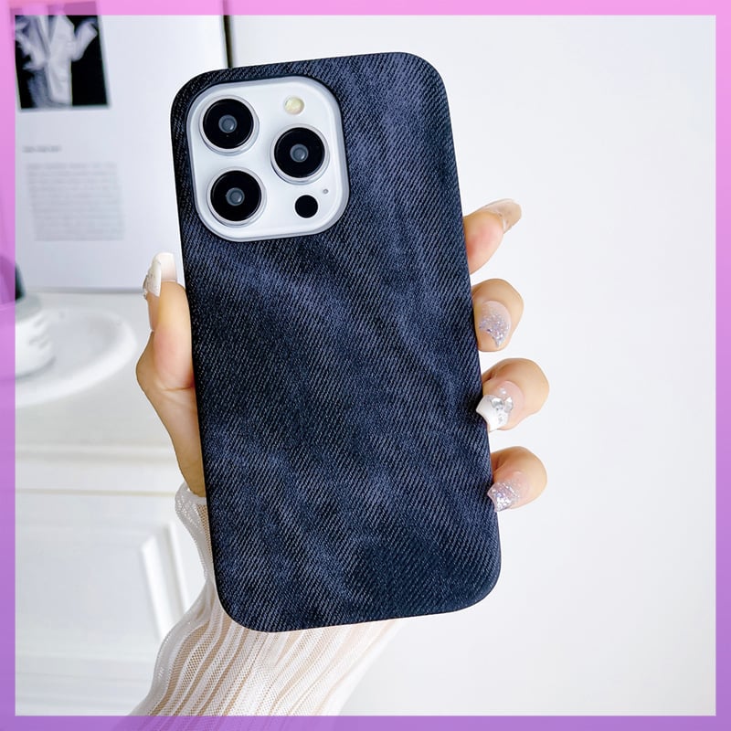 iphone canvas denim phone case