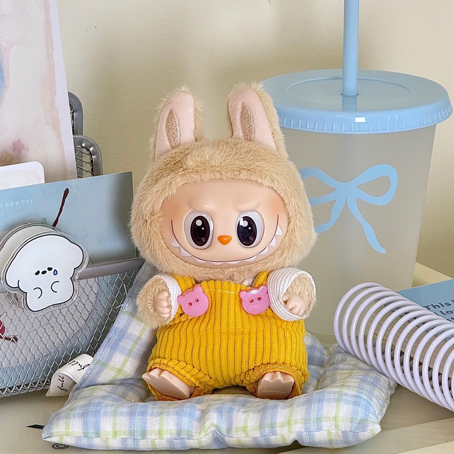 Labubu Doll Clothes Set for 17cm Plush Toys