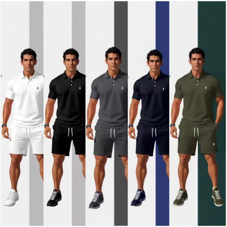 Short-sleeved two-piece set