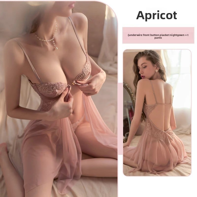 Sexy lace pajamas