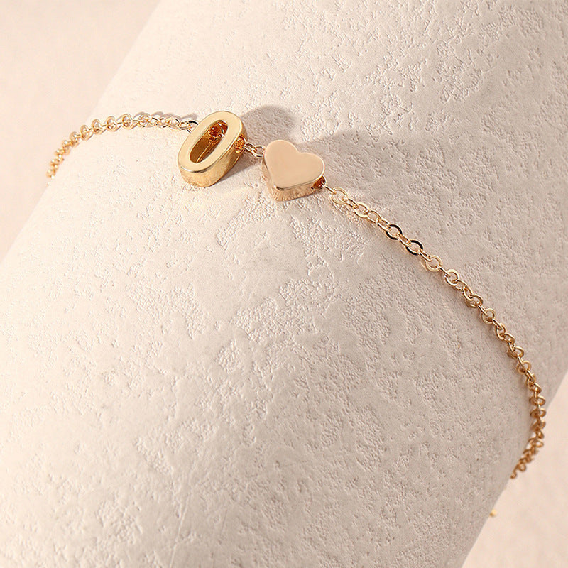 26 letter DIY women's bracelet