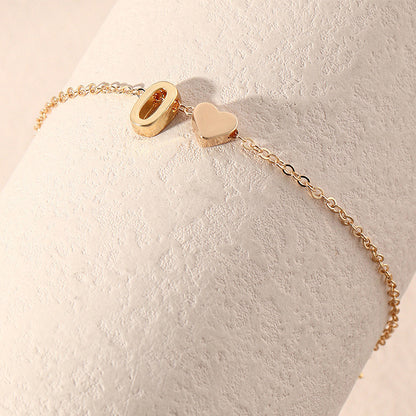 26 letter DIY women's bracelet